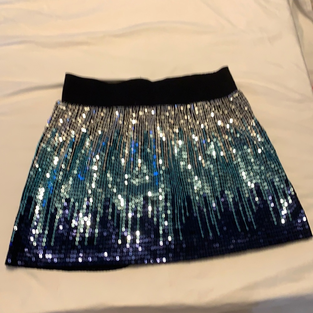 Free People Sequined skirt